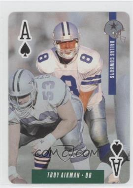 1993 Bicycle Ditka's Picks Playing Cards - [Base] #AS - Troy Aikman