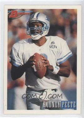 1993 Bowman - [Base] #306 - Rodney Peete