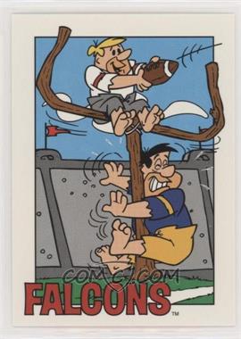 1993 CARDZ Team NFL The Flintstones - [Base] #29 - Schedule - Atlanta Falcons