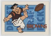Draft Picks - Cleveland Browns, Fred Flintstone