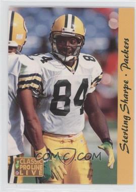 1993 Classic Pro Line Live - [Base] #91 - Sterling Sharpe