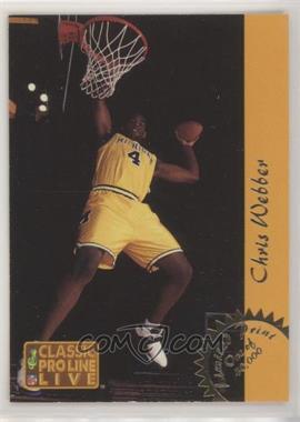 1993 Classic Pro Line Live - LP's #LP1 - Chris Webber /40000