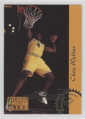 1993 Classic Pro Line Live - LP's #LP1 - Chris Webber /40000