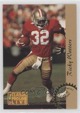 1993 Classic Pro Line Live - LP's #LP11 - Ricky Watters /40000