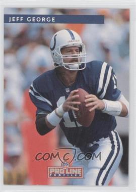 1993 Classic Pro Line Live/Portraits Previews - [Base] #2 - Jeff George /12000