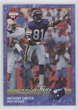 1993 Collector's Edge - [Base] #129 - Anthony Carter