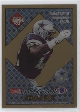 1993 Collector's Edge - Edge F/X - Gold #F/X20 - Emmitt Smith