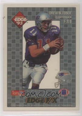 1993 Collector's Edge - Edge F/X #F/X 8 - Drew Bledsoe [EX to NM]