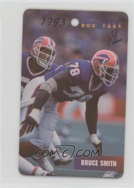 1993 Dog Tags - Gold #035 - Bruce Smith /25000