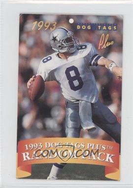 1993 Dog Tags - Gold #049.2 - Troy Aikman (Blank Back) /25000