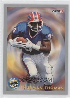 1993 Fleer - [Base] #245 - Thurman Thomas