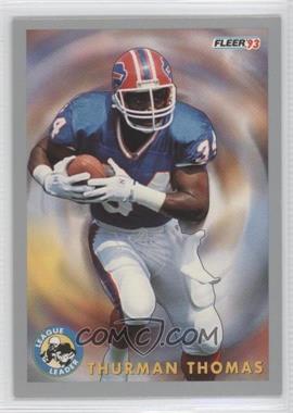 1993 Fleer - [Base] #245 - Thurman Thomas