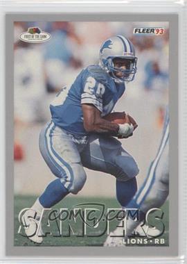 1993 Fleer Fruit of the Loom - [Base] #20 - Barry Sanders