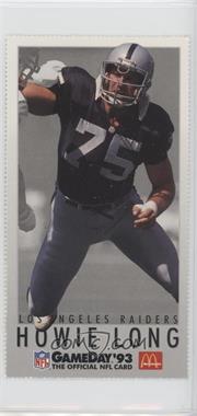 1993 Fleer McDonald's NFL GameDay - [Base] #MCD5.6 - Howie Long