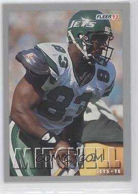 1993 Fleer Shell FACT (Football & Academics: A Championship Team) - [Base] #103 - Johnny Mitchell