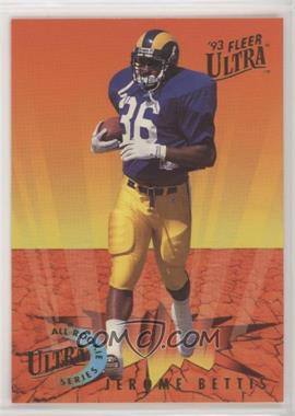 1993 Fleer Ultra - All Rookie Series #2 - Jerome Bettis