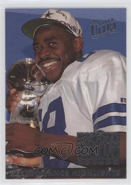 1993 Fleer Ultra - Michael Irvin Performance Highlights #1 - Michael Irvin