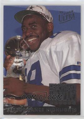 1993 Fleer Ultra - Michael Irvin Performance Highlights #1 - Michael Irvin