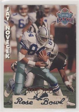 1993 Heads & Tails Team NFL Super Bowl XXVII - [Base] #SB25 - Jay Novacek