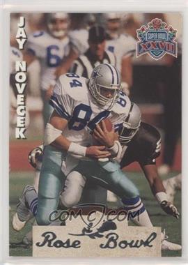 1993 Heads & Tails Team NFL Super Bowl XXVII - [Base] #SB25 - Jay Novacek