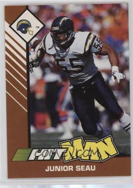 1993 Kenner Starting Lineup - [Base] #_JUSE - Hit Man - Junior Seau