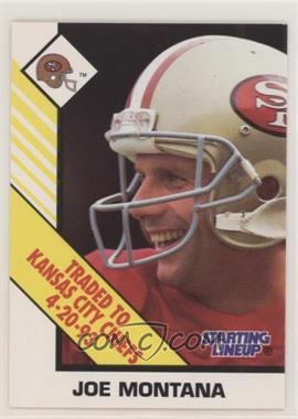 1993 Kenner Starting Lineup - [Base] #16 - Joe Montana