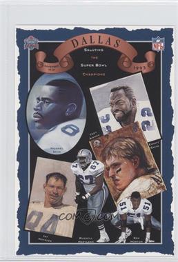 1993 NFL Properties Commemorative Collector Cards - [Base] #V - Michael Irvin, Emmitt Smith, Jay Novacek, Russell Maryland, Troy Aikman, Ken Norton