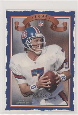 1993 NFL Properties Commemorative Collector Cards - [Base] #VI - John Elway