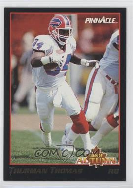 1993 Pinnacle - Men of Autumn #2 - Thurman Thomas