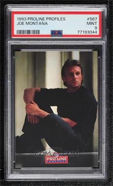 1993 Pro Line Profiles - [Base] #567 - Joe Montana [PSA 9 MINT]