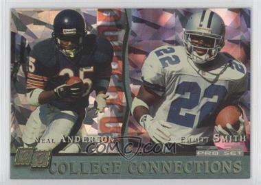1993 Pro Set - College Connections #CC3 - Neal Anderson, Emmitt Smith