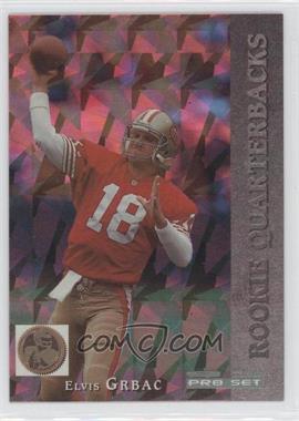 1993 Pro Set - Rookie Quarterbacks #RQ6 - Elvis Grbac