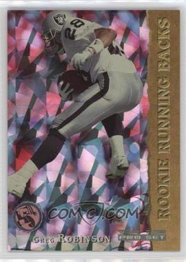 1993 Pro Set - Rookie Running Backs #RRB12 - Greg Robinson