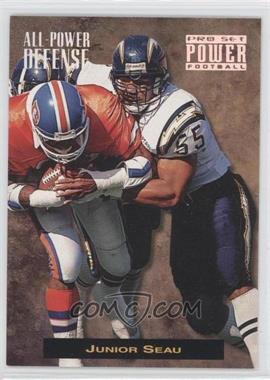 1993 Pro Set Power - All-Power Defense #APD 10 - Junior Seau