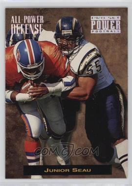 1993 Pro Set Power - All-Power Defense #APD 10 - Junior Seau