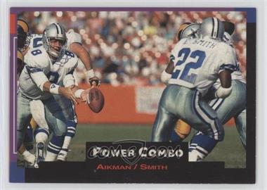 1993 Pro Set Power - Power Combos PC #PC8 - Troy Aikman, Emmitt Smith [EX to NM]