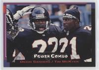 Deion Sanders, Tim McKyer [EX to NM]