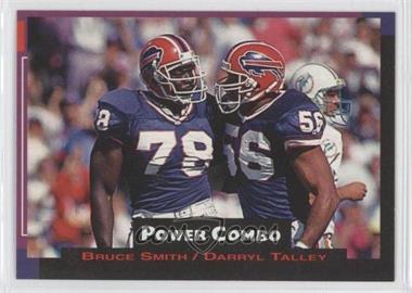 1993 Pro Set Power - Power Combos #5 - Bruce Smith, Darryl Talley