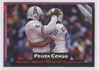 Warren Moon, Webster Slaughter