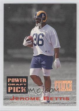 1993 Pro Set Power - Power Draft Picks - Gold #PDP14 - Jerome Bettis