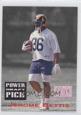 1993 Pro Set Power - Power Draft Picks #PDP14 - Jerome Bettis