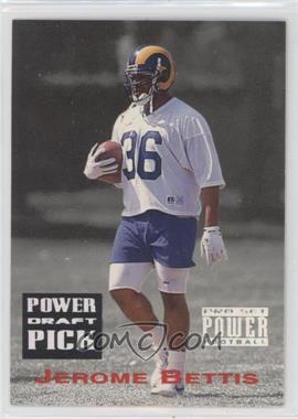 1993 Pro Set Power - Power Draft Picks #PDP14 - Jerome Bettis