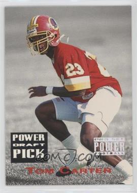 1993 Pro Set Power - Power Draft Picks #PDP28 - Tom Carter