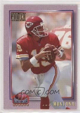 1993 Pro Set Power - Power Moves Update - Gold #PMUD10 - Joe Montana