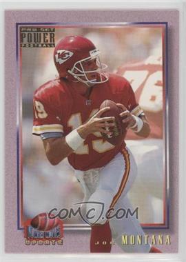 1993 Pro Set Power - Power Moves Update - Gold #PMUD10 - Joe Montana