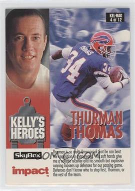 1993 Skybox Impact - Kelly's Heroes/Magic's Kingdom #KEL/MAG 4 - Thurman Thomas, Barry Sanders