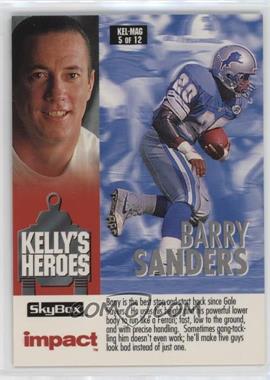 1993 Skybox Impact - Kelly's Heroes/Magic's Kingdom #KEL/MAG 5 - Emmitt Smith, Barry Sanders