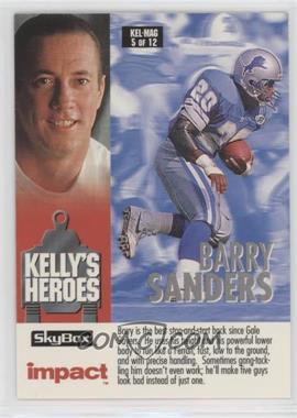 1993 Skybox Impact - Kelly's Heroes/Magic's Kingdom #KEL/MAG 5 - Emmitt Smith, Barry Sanders