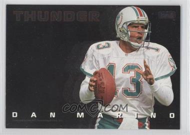 1993 Skybox Premium - Thunder & Lightning #TL3 - Dan Marino, Keith Jackson