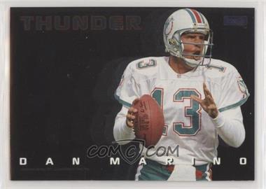 1993 Skybox Premium - Thunder & Lightning #TL3 - Dan Marino, Keith Jackson [Noted]